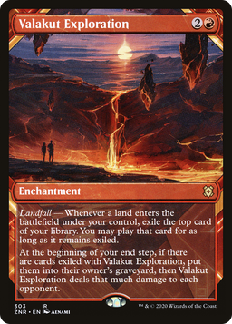 Valakut Exploration (Showcase) (ZNR-303) - Zendikar Rising: (Showcase) Foil
