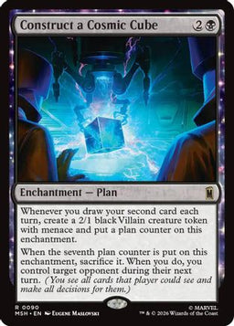 Construct a Cosmic Cube (MSH-090) - Marvel Super Heroes Foil