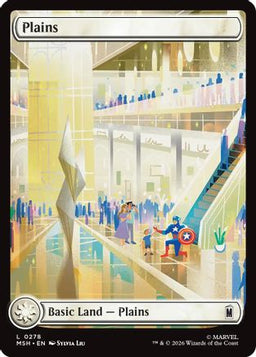 Plains (0278) (MSH-278) - Marvel Super Heroes Foil