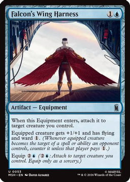 Falcon's Wing Harness (MSH-053) - Marvel Super Heroes Foil