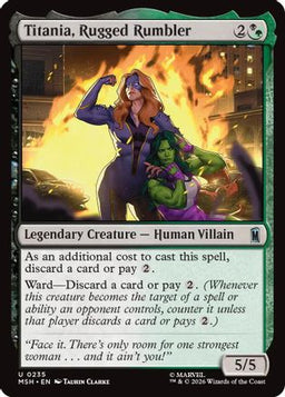 Titania, Rugged Rumbler (MSH-235) - Marvel Super Heroes