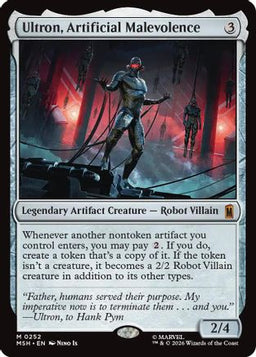 Ultron, Artificial Malevolence (MSH-252) - Marvel Super Heroes