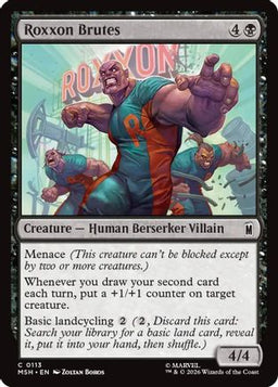 Roxxon Brutes (MSH-113) - Marvel Super Heroes Foil