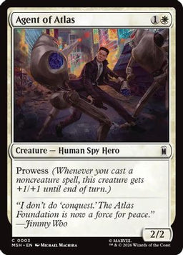 Agent of Atlas (MSH-003) - Marvel Super Heroes Foil