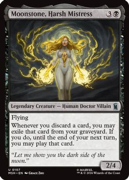 Moonstone, Harsh Mistress (MSH-107) - Marvel Super Heroes