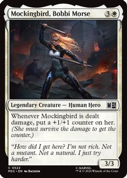 Mockingbird, Bobbi Morse (0522) (MSC-522) - Commander: Marvel Super Heroes Foil