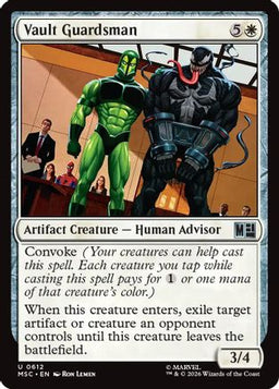 Vault Guardsman (MSC-612) - Commander: Marvel Super Heroes Foil