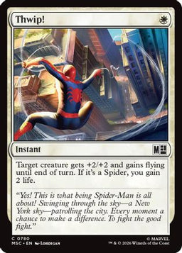 Thwip! (MSC-780) - Commander: Marvel Super Heroes Foil