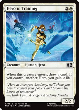 Hero in Training (MSC-840) - Commander: Marvel Super Heroes