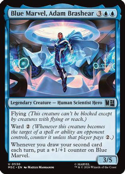 Blue Marvel, Adam Brashear (MSC-530) - Commander: Marvel Super Heroes Foil