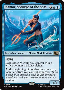 Namor, Scourge of the Seas (MSC-631) - Commander: Marvel Super Heroes Foil
