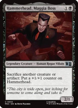 Hammerhead, Maggia Boss (MSC-659) - Commander: Marvel Super Heroes Foil