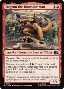 Stegron the Dinosaur Man (MSC-810) - Commander: Marvel Super Heroes