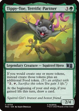 Tippy-Toe, Terrific Partner (MSC-734) - Commander: Marvel Super Heroes