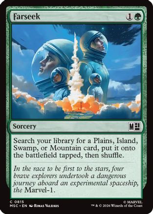 Farseek (MSC-815) - Commander: Marvel Super Heroes Foil