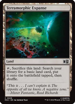 Terramorphic Expanse (MSC-828) - Commander: Marvel Super Heroes Foil