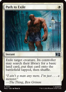 Path to Exile (Surge Foil) (MSC-141) - Commander: Marvel Super Heroes Foil