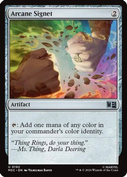 Arcane Signet (0192) (MSC-192) - Commander: Marvel Super Heroes