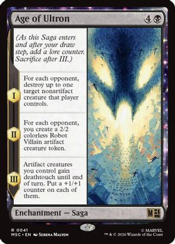 Age of Ultron (MSC-041) - Commander: Marvel Super Heroes