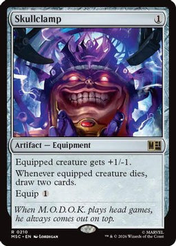 Skullclamp (Surge Foil) (MSC-210) - Commander: Marvel Super Heroes Foil