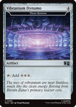 Vibranium Dynamo - Thran Dynamo (MSC-290) - Commander: Marvel Super Heroes