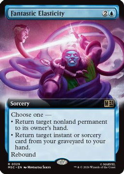 Fantastic Elasticity (Extended Art) (MSC-329) - Commander: Marvel Super Heroes
