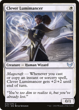 Clever Lumimancer (STX-010) - Strixhaven: School of Mages