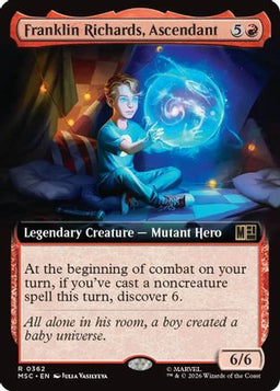 Franklin Richards, Ascendant (Extended Art) (MSC-362) - Commander: Marvel Super Heroes