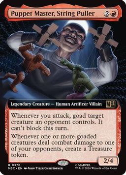 Puppet Master, String Puller (Extended Art) (MSC-370) - Commander: Marvel Super Heroes