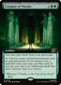 Conduit of Worlds (Extended Art) (MSC-378) - Commander: Marvel Super Heroes