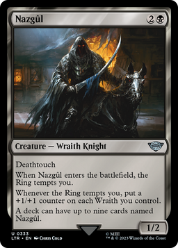 Nazgul (0333) (LTR-333) - The Lord of the Rings: Tales of Middle-earth Foil