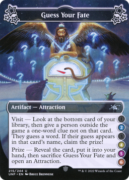 Guess Your Fate (2-4-5-6) (UNF-215) - Unfinity Foil