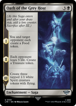 Oath of the Grey Host (LTR-101) - The Lord of the Rings: Tales of Middle-earth Foil