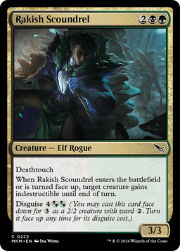 Rakish Scoundrel (MKM-225) - Murders at Karlov Manor Foil