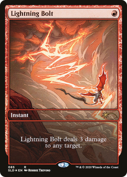 Lightning Bolt (085) (SLD-085) - Secret Lair Drop Foil
