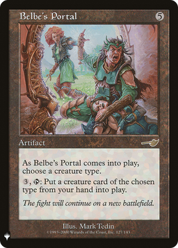 Belbe's Portal (LIST-127) - The List
