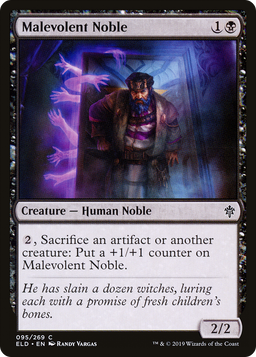 Malevolent Noble (ELD-095) - Throne of Eldraine