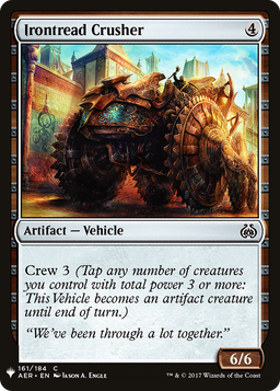 Irontread Crusher (LIST-161) - The List