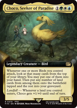 Choco, Seeker of Paradise (Extended Art) (FIN-479) - FINAL FANTASY: (Extended Art)