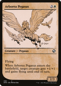 Arborea Pegasus (Showcase) (AFR-299) - Adventures in the Forgotten Realms: (Showcase)