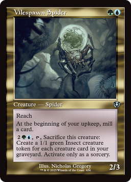 Vilespawn Spider (Retro Frame) (INR-436) - Innistrad Remastered