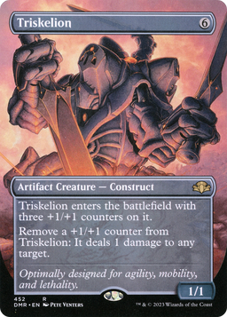 Triskelion (Borderless) (DMR-452) - Dominaria Remastered