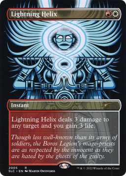 Lightning Helix (SLC-2005) - Secret Lair Countdown Kit (Borderless)