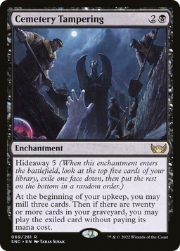 Cemetery Tampering (SNC-069) - Streets of New Capenna
