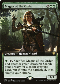 Magus of the Order (Extended Art) (CMR-682) - Commander Legends: (Extended Art)