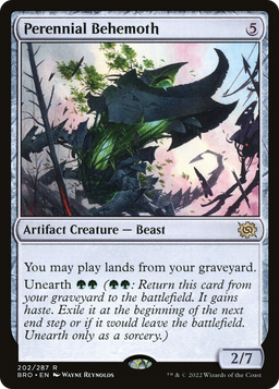 Perennial Behemoth (BRO-202) - The Brothers' War