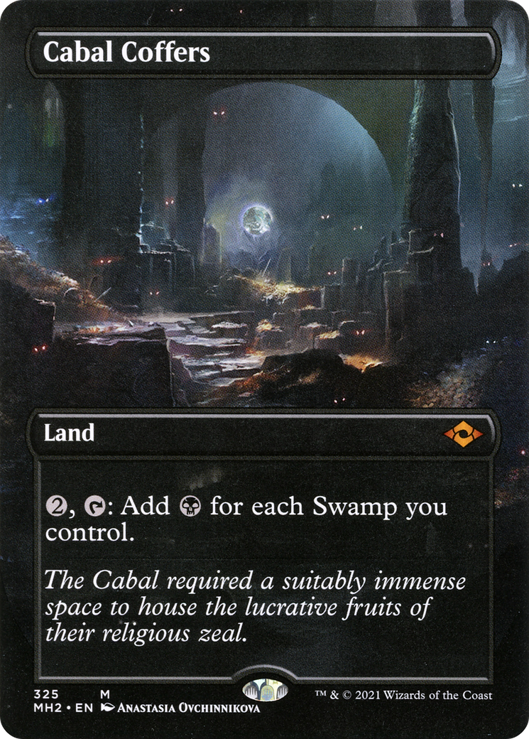 Cabal Coffers (Borderless) (MH2-325) - Modern Horizons 2