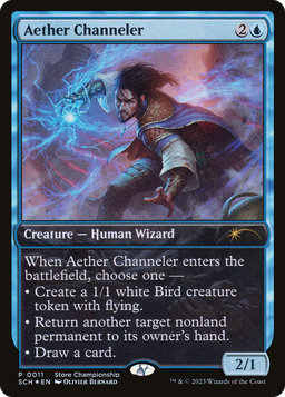 Aether Channeler (GAME-011) - Store Championships Foil