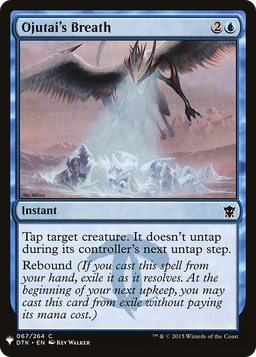 Ojutai's Breath (LIST-DTK-67) - The List
