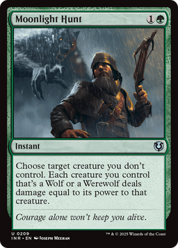 Moonlight Hunt (INR-209) - Innistrad Remastered Foil